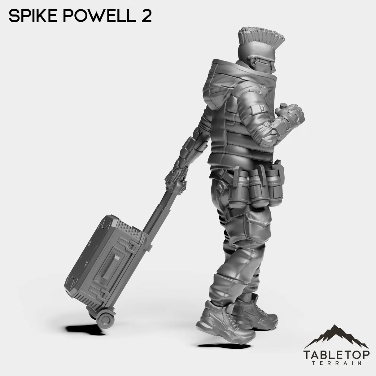 Tabletop Terrain Miniature Spike Powell - Route Raiders
