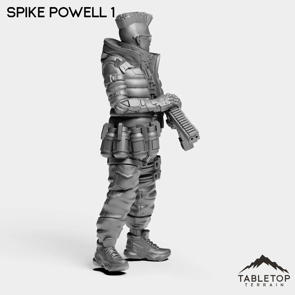 Tabletop Terrain Miniature Spike Powell - Route Raiders