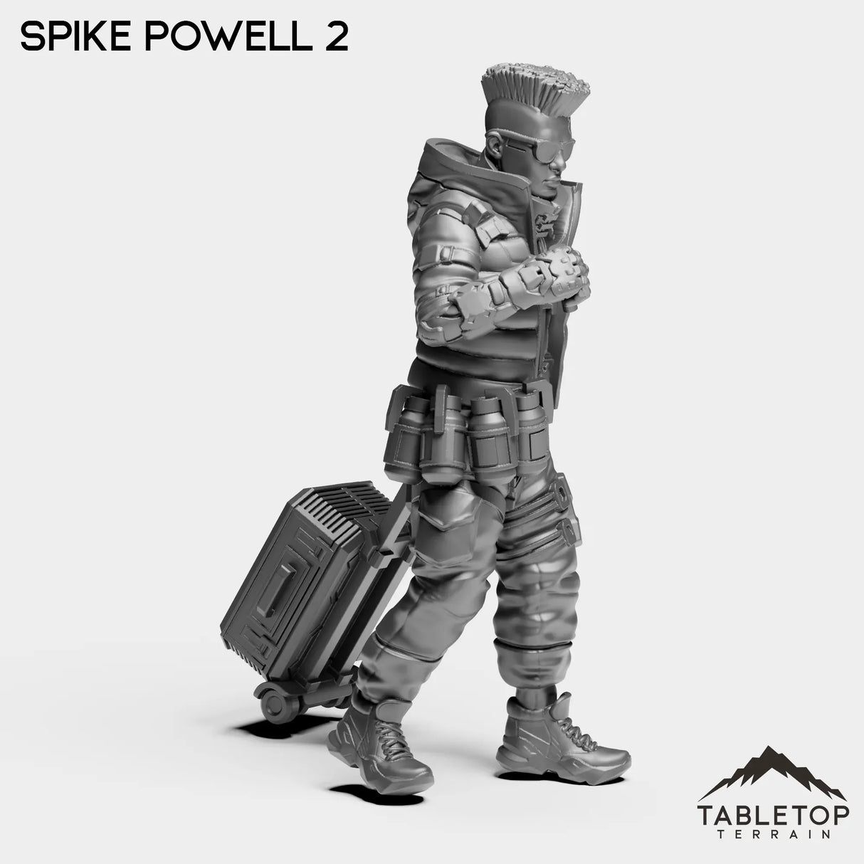 Tabletop Terrain Miniature Spike Powell - Route Raiders