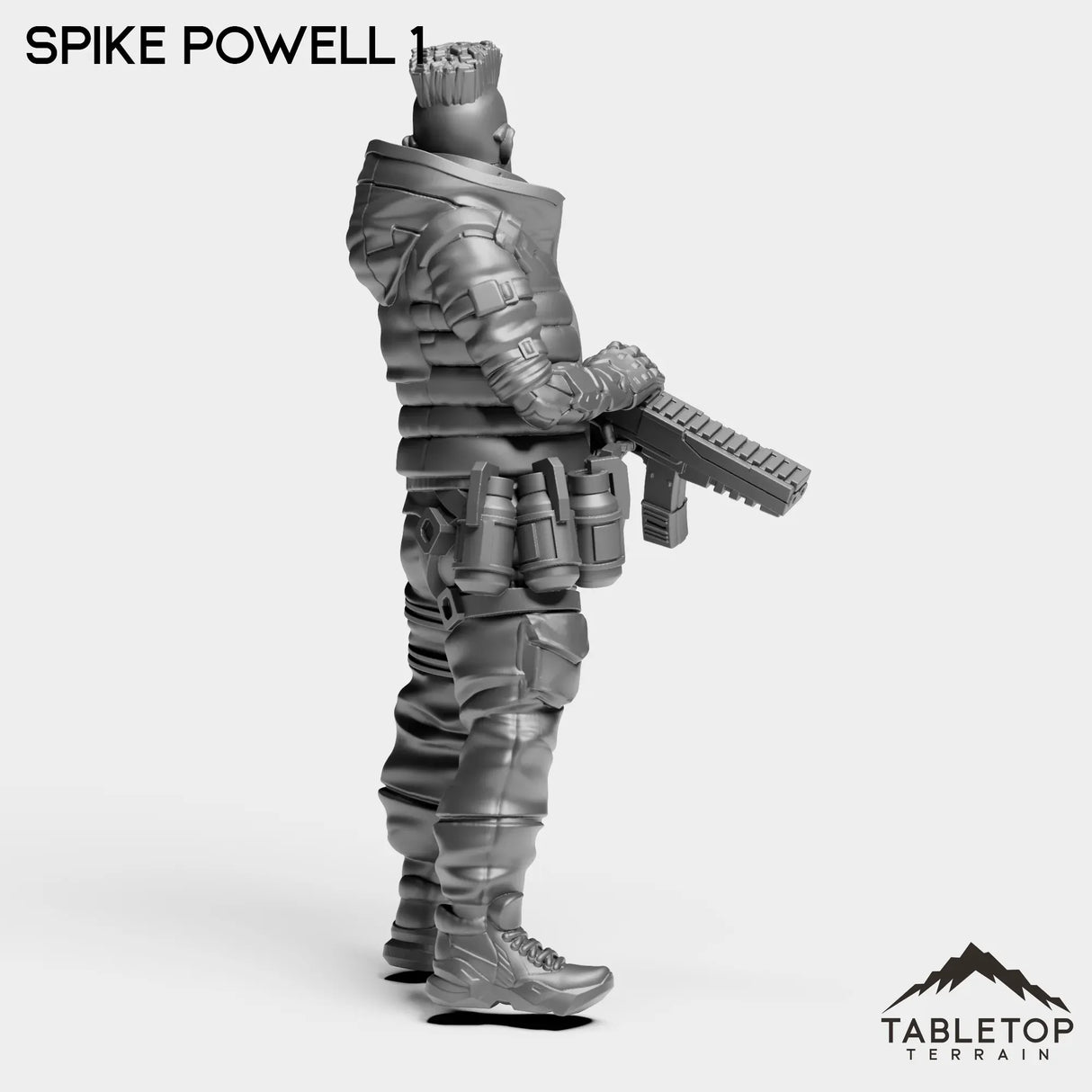 Tabletop Terrain Miniature Spike Powell - Route Raiders