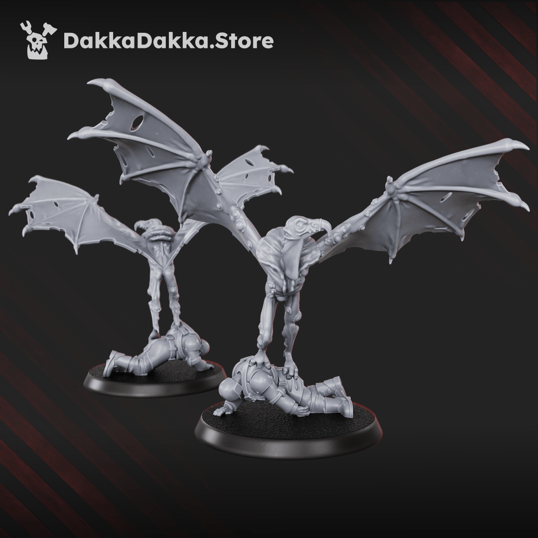 Tabletop Terrain Miniature Sporehawks Squad (x3)