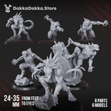 Tabletop Terrain Miniature Sporemorphs Squad (x6)