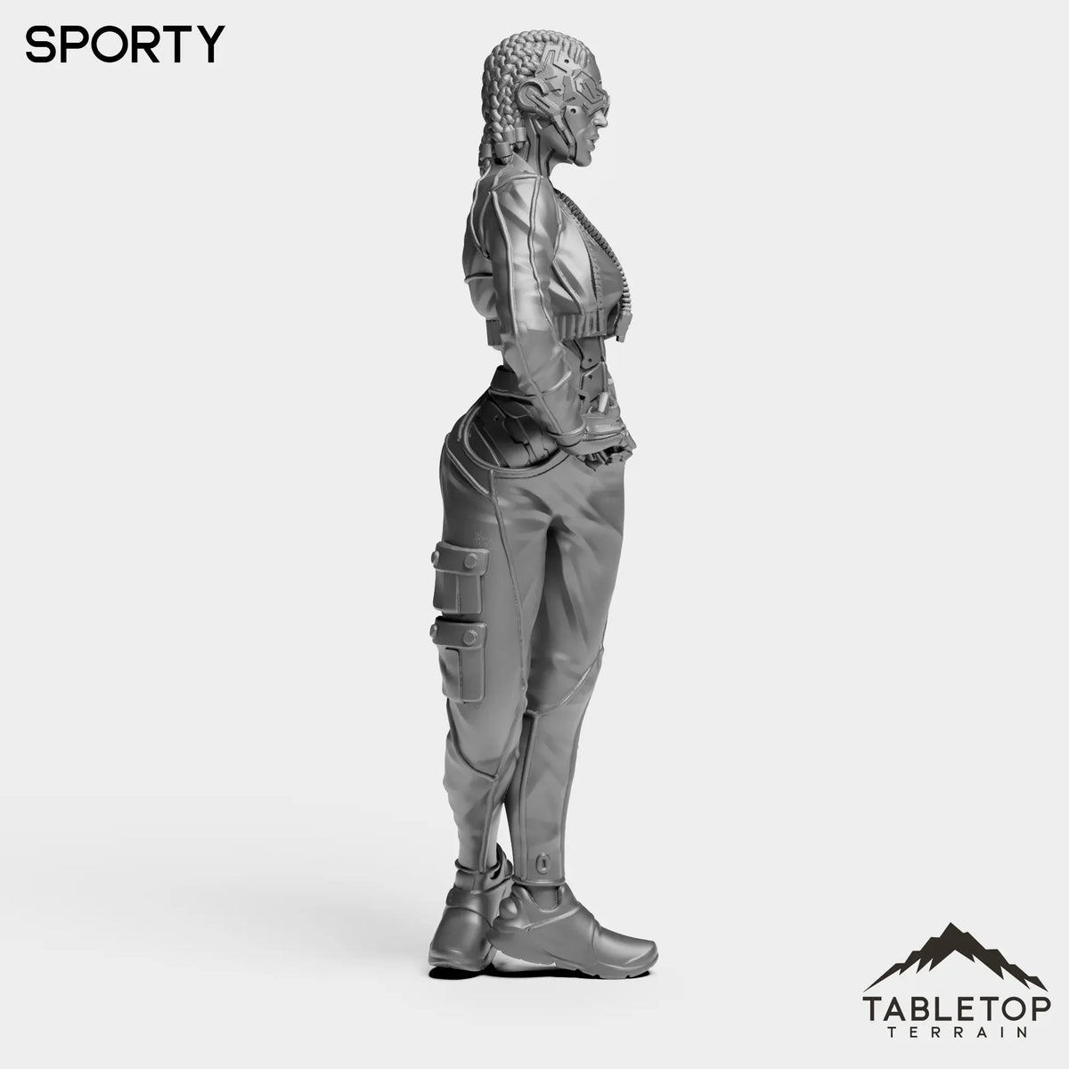Tabletop Terrain Miniature Sporty - Sleepless City