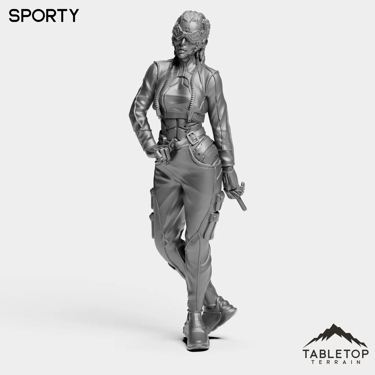 Tabletop Terrain Miniature Sporty - Sleepless City