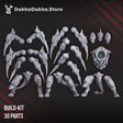 Tabletop Terrain Miniature Springers of The Great Harvest (build kit)