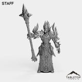 Tabletop Terrain Miniature Staff Darkness Mage