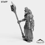 Tabletop Terrain Miniature Staff Werewolf Feral Female