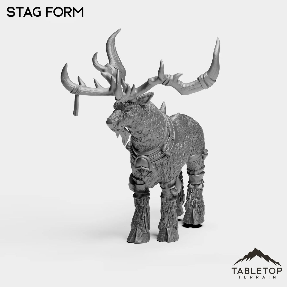 Tabletop Terrain Miniature Stag Form Troll Druid Forms