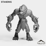 Tabletop Terrain Miniature Standing Big Bad Werewolf