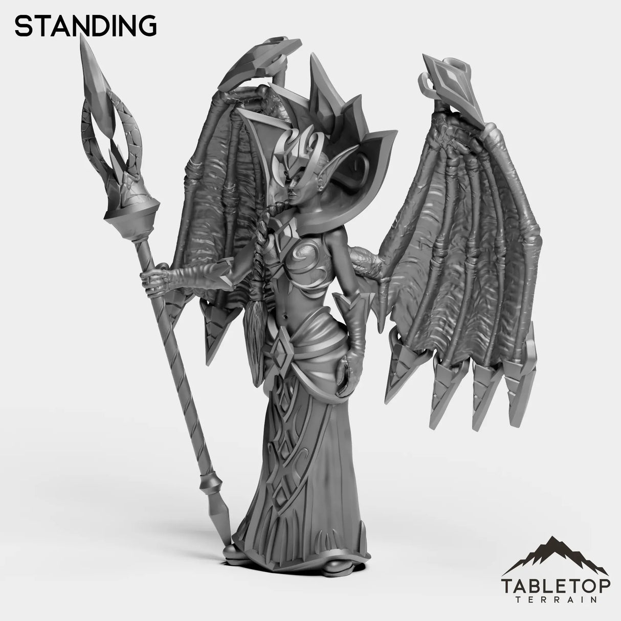 Tabletop Terrain Miniature Standing Blood Queen