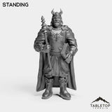 Tabletop Terrain Miniature Standing Culled Knights King
