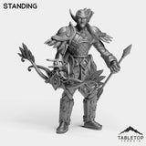 Tabletop Terrain Miniature Standing Darkness Hunter