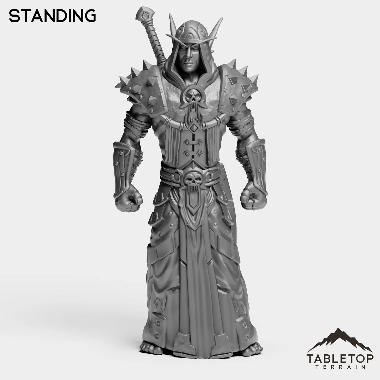 Tabletop Terrain Miniature Standing DK Blood Elves
