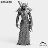 Tabletop Terrain Miniature Standing DK Blood Elves Female