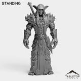Tabletop Terrain Miniature Standing DK Elves