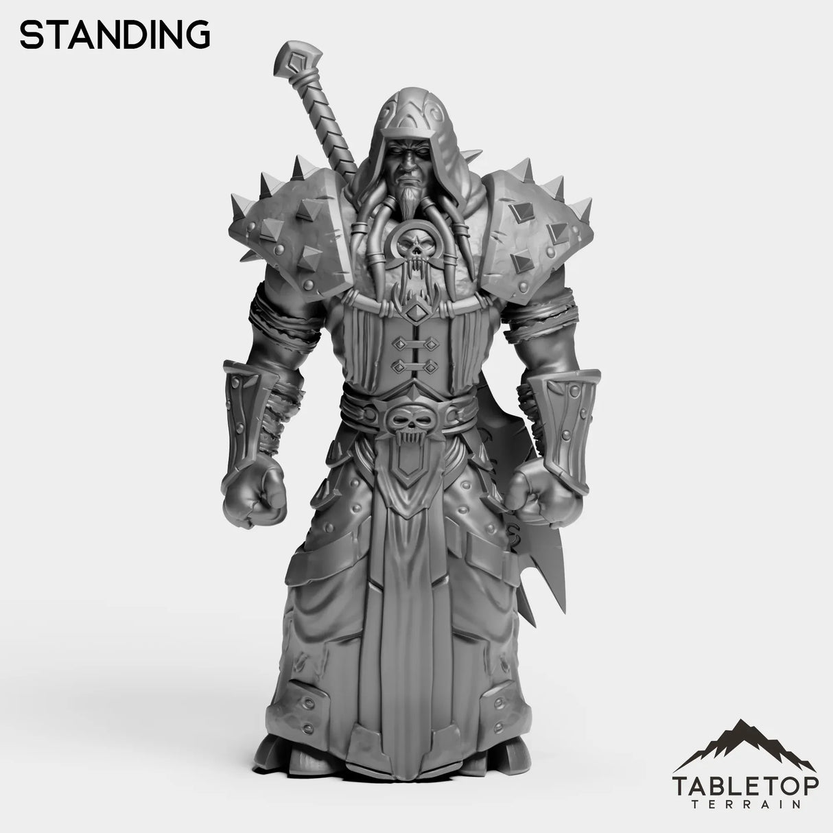 Tabletop Terrain Miniature Standing DK Exiled