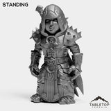 Tabletop Terrain Miniature Standing DK Gnome Female