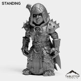 Tabletop Terrain Miniature Standing DK Gnomes Female