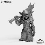 Tabletop Terrain Miniature Standing DK Goblin Female