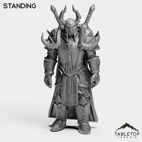 Tabletop Terrain Miniature Standing DK Horseman Leader