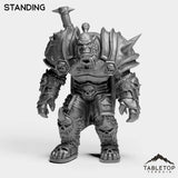 Tabletop Terrain Miniature Standing DK Horseman Orc