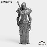 Tabletop Terrain Miniature Standing DK Human Female