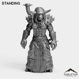 Tabletop Terrain Miniature Standing DK Minotaur Female