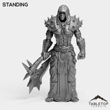 Tabletop Terrain Miniature Standing DK Orc Female