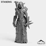 Tabletop Terrain Miniature Standing DK Troll Female