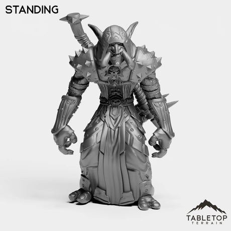 Tabletop Terrain Miniature Standing DK Trolls
