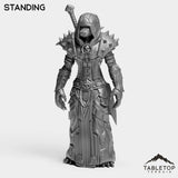 Tabletop Terrain Miniature Standing DK Werewolf Female