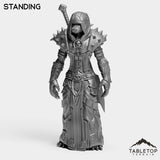 Tabletop Terrain Miniature Standing DK Werewolf Female