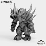 Tabletop Terrain Miniature Standing Drake Master