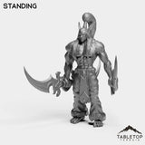 Tabletop Terrain Miniature Standing Elf Demon Hunter
