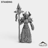 Tabletop Terrain Miniature Standing Exiled Mage Female