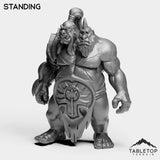 Tabletop Terrain Miniature Standing Fallen Ogre High Mage