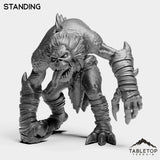 Tabletop Terrain Miniature Standing Ghoul
