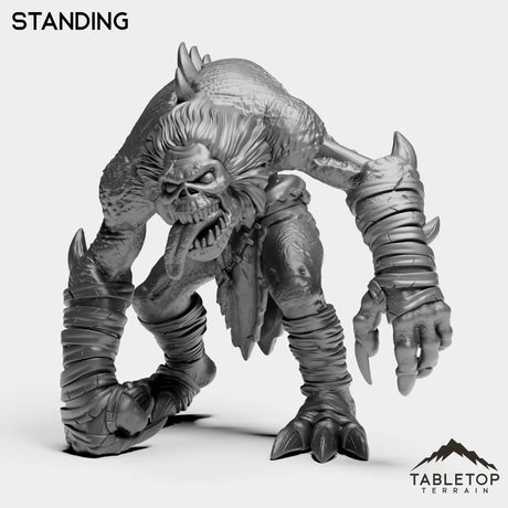 Tabletop Terrain Miniature Standing Ghoul