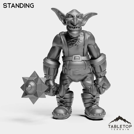 Tabletop Terrain Miniature Standing Goblin Smeller