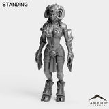 Tabletop Terrain Miniature Standing Grand Warlock