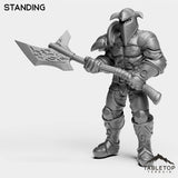 Tabletop Terrain Miniature Standing Herold