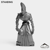 Tabletop Terrain Miniature Standing High Inquisitor Undead