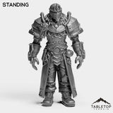 Tabletop Terrain Miniature Standing Highland Hunter