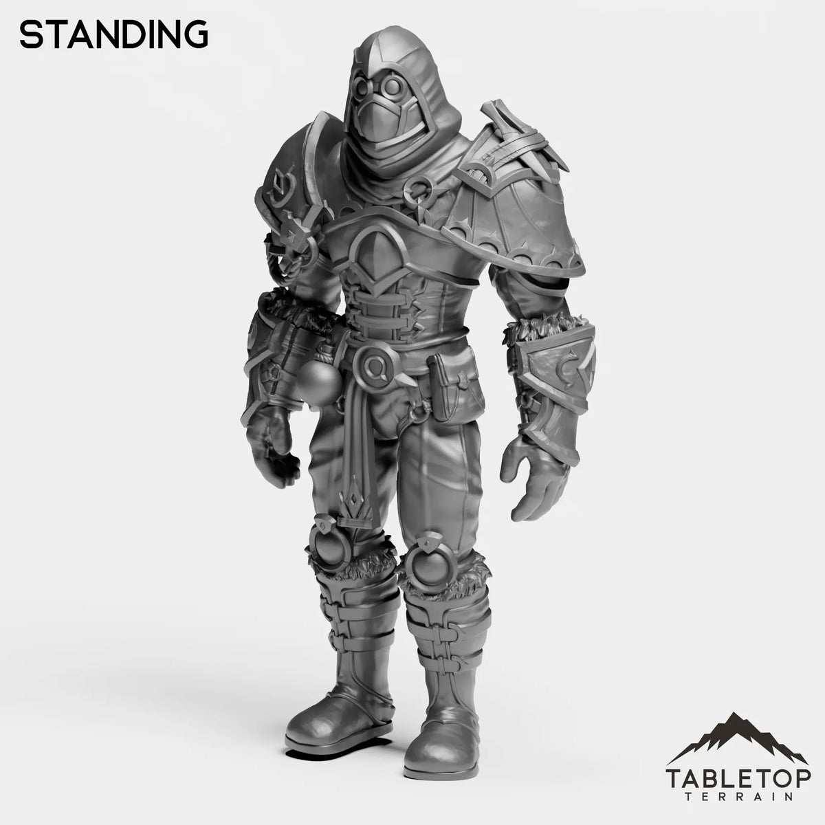 Tabletop Terrain Miniature Standing Highland Rogue