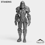 Tabletop Terrain Miniature Standing Highland Rogue Female
