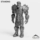 Tabletop Terrain Miniature Standing Highland Warlord