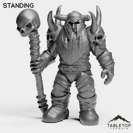 Tabletop Terrain Miniature Standing Horseman Boss 1