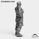 Tabletop Terrain Miniature Standing Man - Onlookers