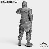 Tabletop Terrain Miniature Standing Man - Onlookers