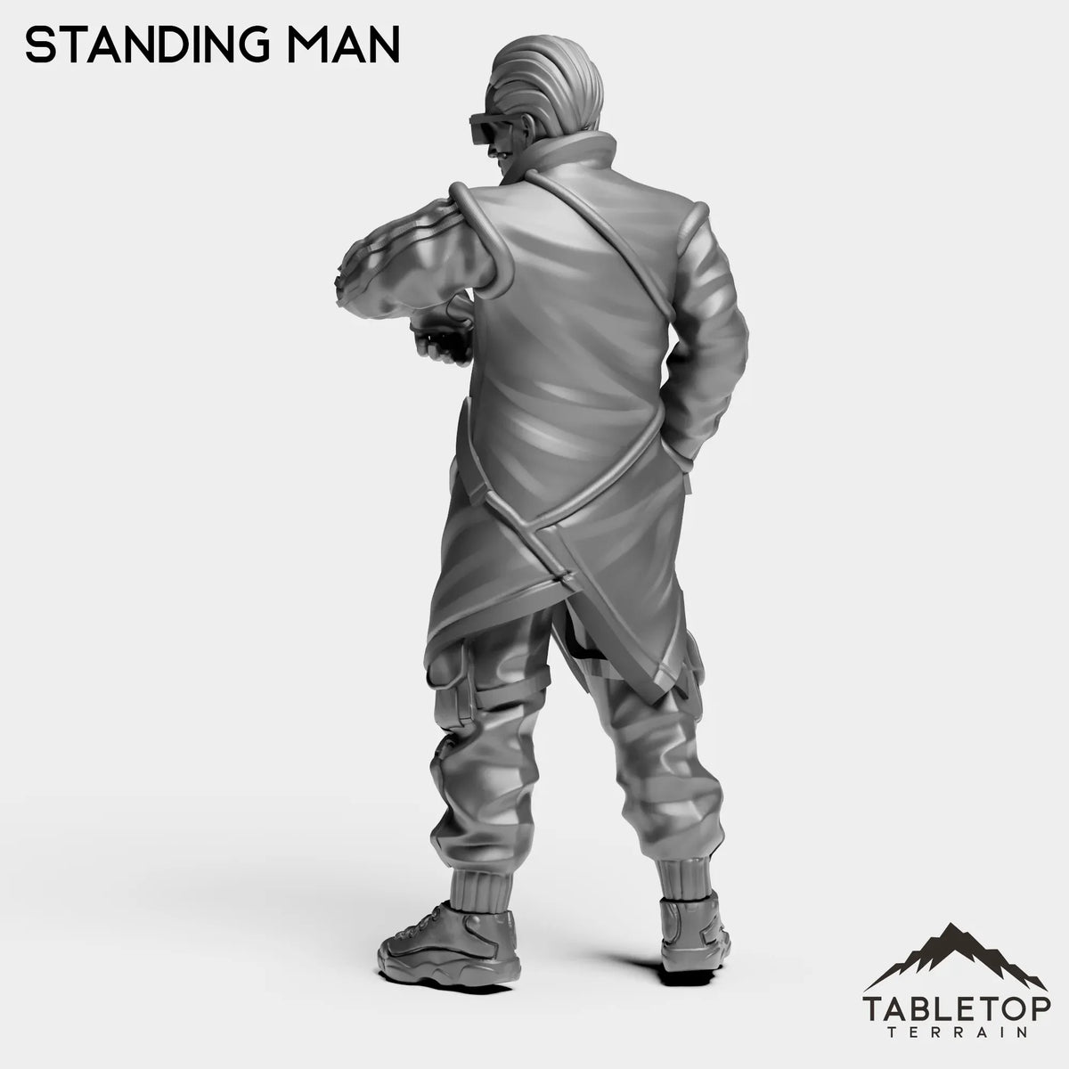 Tabletop Terrain Miniature Standing Man - Onlookers